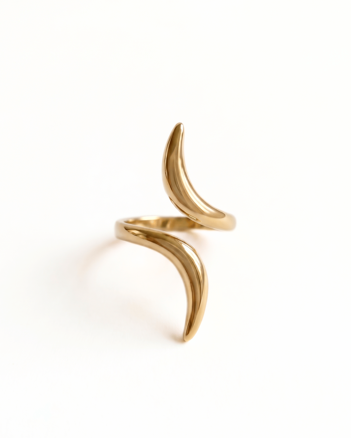 Anello serpente Giunquilla in acciaio placcato oro 18k, simbolo di guarigione e rigenerazione Anello Sirbiss Giunquilla a forma di serpente dorato, energia di saggezza ancestrale e cicli femminili Anello serpente Giunquilla in oro 18k, simbolo di rinascita e fluidità del sacro femminile Anello Sirbiss Giunquilla: il mito del serpente guaritore in acciaio placcato oro 18k Anello a serpente Giunquilla, gioiello spirituale che recupera la forza femminile dei cicli della vita
